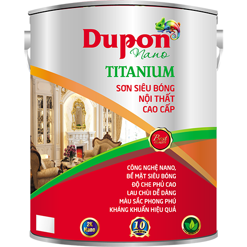 Sơn siêu bóng nội thất cao cấp Dupon Nano