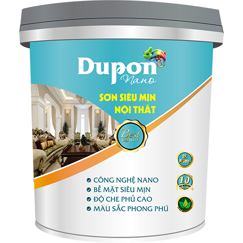 Sơn siêu mịn nội thất Dupon Nano