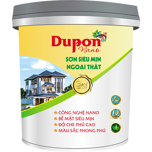 Sơn siêu mịn ngoại thất Dupon Nano