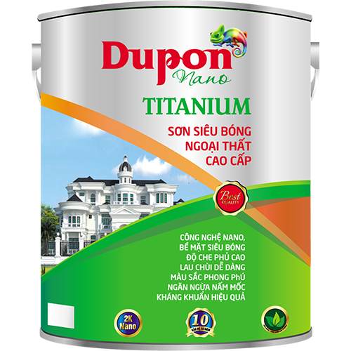 Sơn siêu bóng ngoại thất cao cấp Dupon Nano